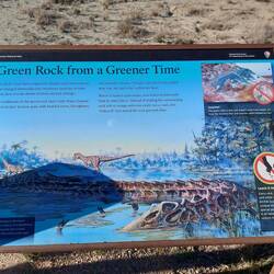 Grüne Steine Erklärung.