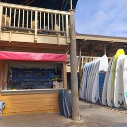 Surfschule, Strand ist ideal für Anfänger