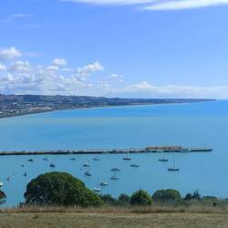 Point de vue à Oamaru