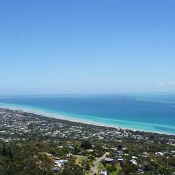 Overlooking the bay towards Rye and Sorrento