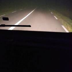 Voll die dunkle Nebelfahrt 🚐 , war ganz schön anstrengend für Micha, aber geschafft 💪🚐