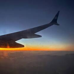 Sonnenaufgang in Muskat