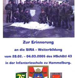 Weiterbildung SIRA in Hammelburg