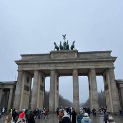 ...beim Brandenburger Tor