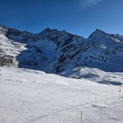Piste an der Rudolfshütte