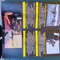 Diese Plakate und Flyer werden in Las Vegas auf offener Straße aufgestellt.....