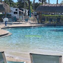 Der Pool für die Kleinen