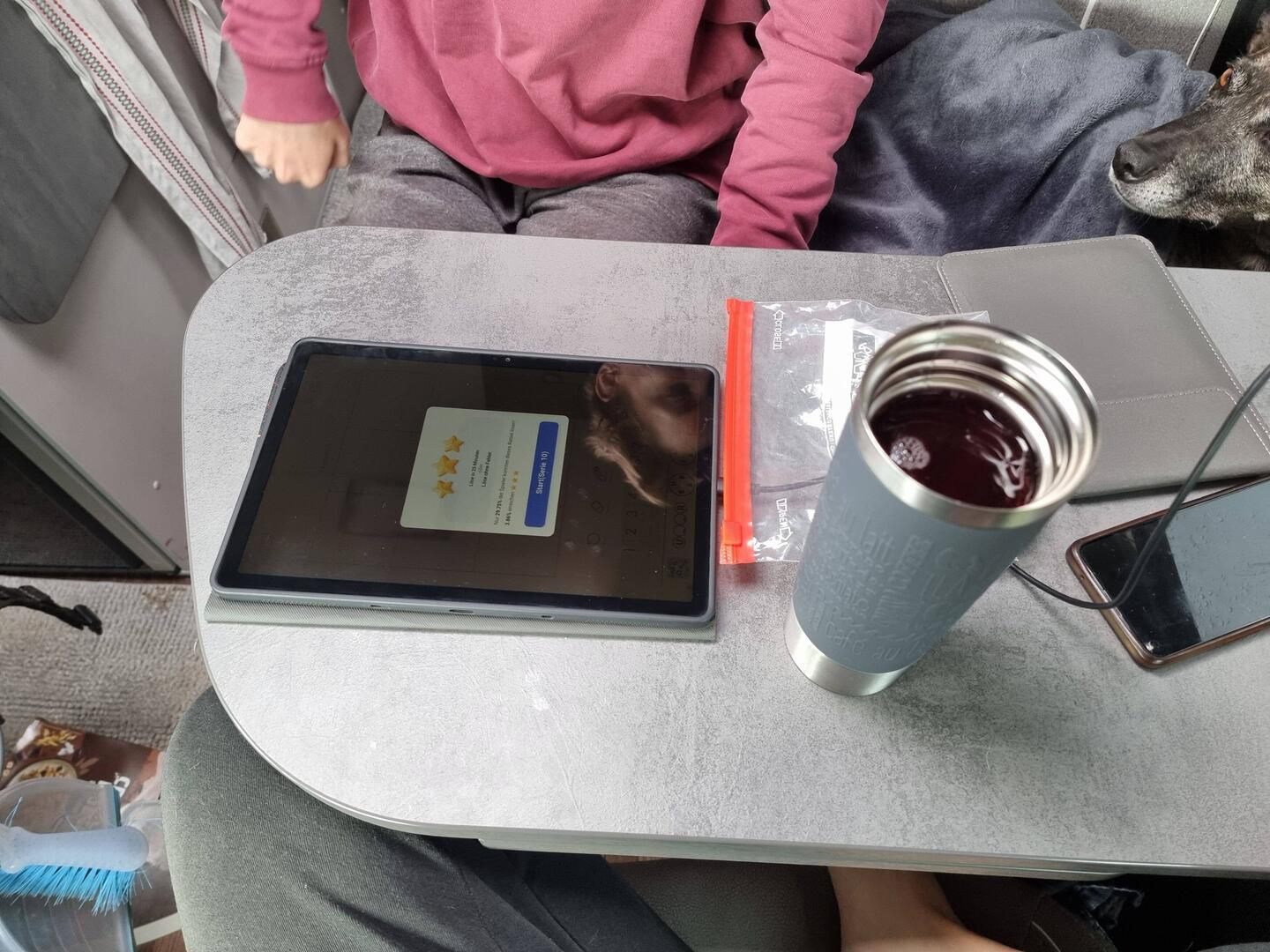 Nur noch eines mehr, dann gehen wir los...