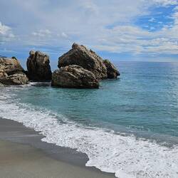 Nerja beach walk