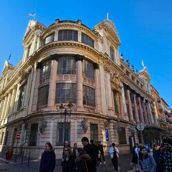 Das Opernhaus von Nizza, noch so ein Prachtbau. Werden wir am 31.12. auch von innen kennenlernen.