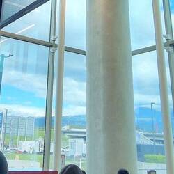 Aussicht vom Flughafen in das Central Valley