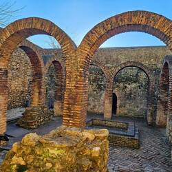Arabic baths- open air area