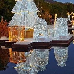 ... lassen auch die Augen der kleinen und großen Besucher erstrahlen