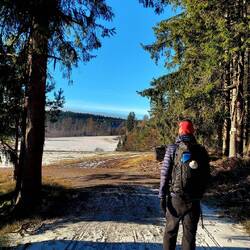 In der Sonne wurde es ganz schön warm😃