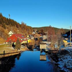 Hammereisenbach im Abendlicht