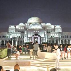 Das Schloss vor der Lichtshow