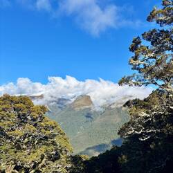 Het eerste uitzicht, van de overkant