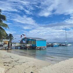 Traditional beach front business