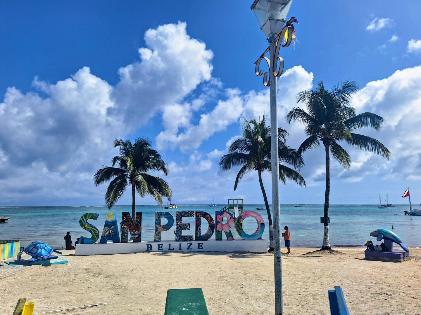 Letters at the beach