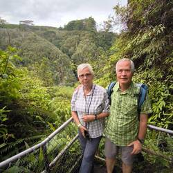 vor den gut versteckten Kahuna Falls