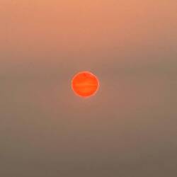 Sonnenaufgang über Dubai