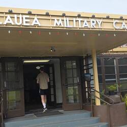 Provisorisches Besucherzentrum, ehemaliges Militärcamp