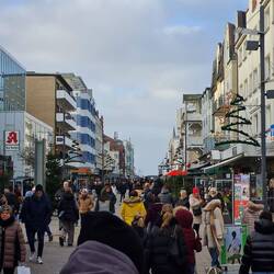 Shopping Meile von Sylt