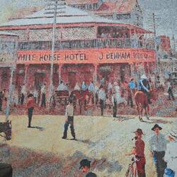 Mosaic walls in Charters Towers