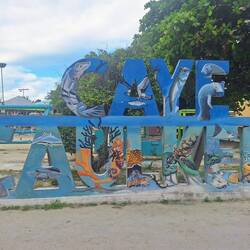 Caye Caulker letters