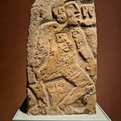 Danzante sculpture from Monte Alban