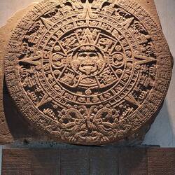 Aztec sculpture - the Stone of the Sun