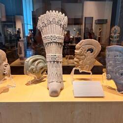Artifacts in the National Archeological Museum
