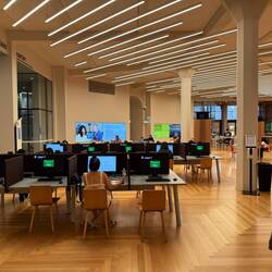 die älteste Bibliothek Australiens, State Library Victoria