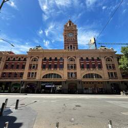 Flinders Street Station, der Bahnhof