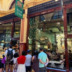 Block Arcade, ein toller Konditor, bei dem es nicht ohne anstehen geht