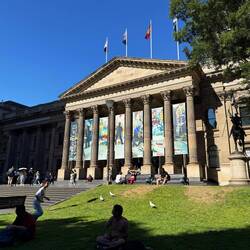 die älteste Bibliothek Australiens, State Library Victoria