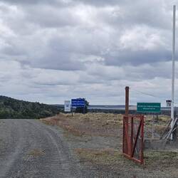 Grenze zwischen Chile und Argentinien: Paso Bellavista