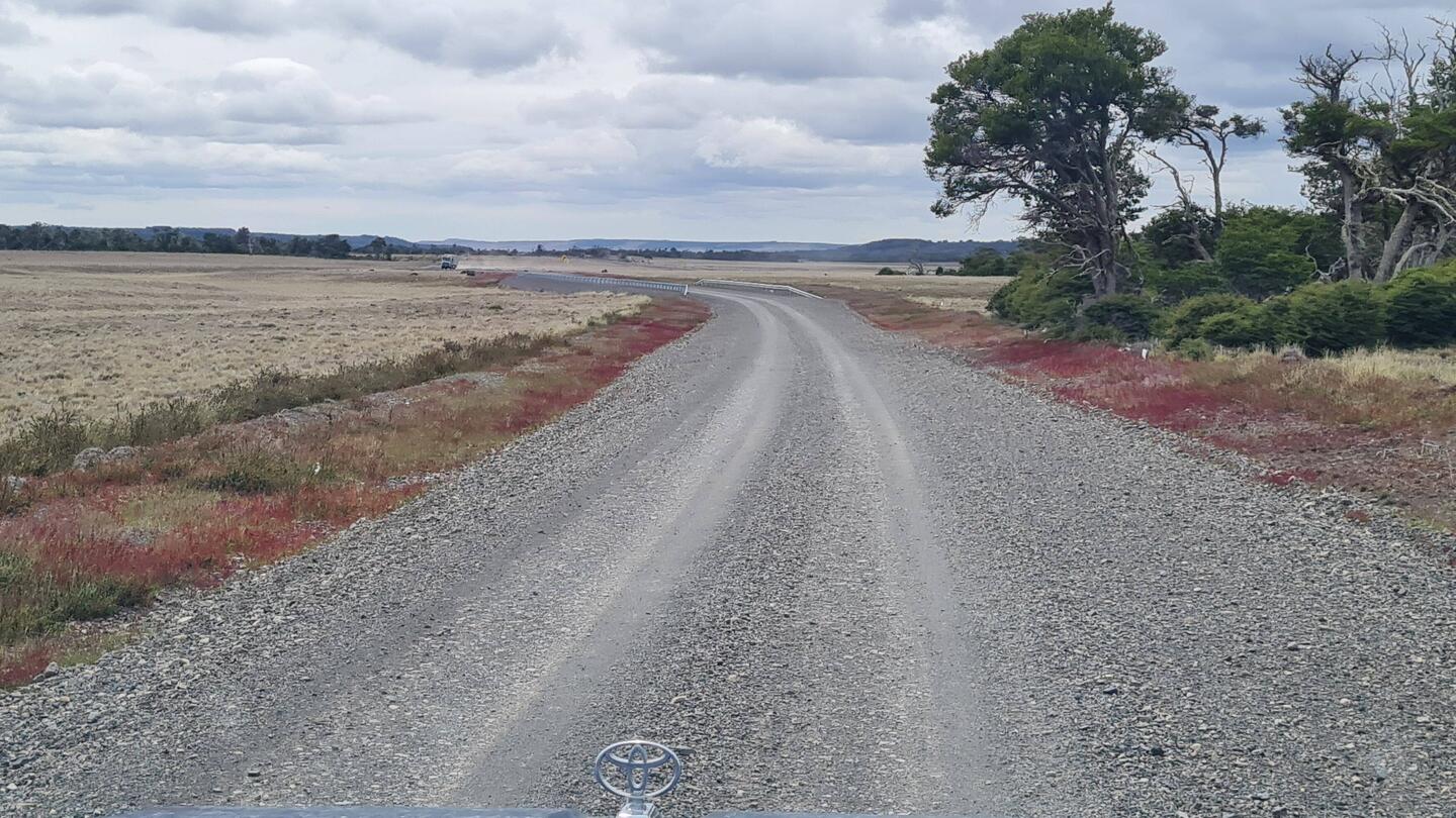 Straße zur Grenze Paso Bellavista