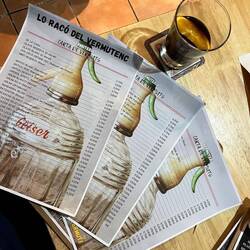 Marc has discovered the most exhaustive Vermouth bar here in La Rapita