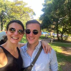 Parque Lezama, überall gibt es Märkte!