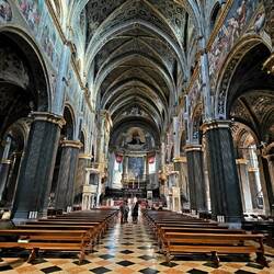 Inside Cathedral of Cremona.