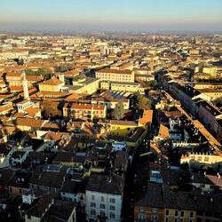 Cremona seen from above.