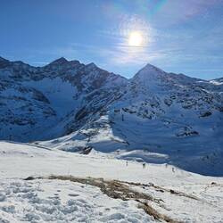 Blick zum Medelzkopflift