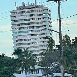 Das einzige Hochhaus, das höher ist als die höchste Palme- wurde vor dem Gesetz gebait