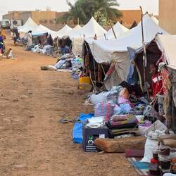 Nomads from all around the country have pitched tent