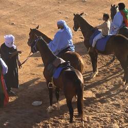 Riders awaiting the president, like all powerful people 90min late!!!