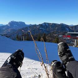 Kurze Pause nach dem Germknödel