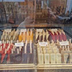 I had.a strawberry &choc ice..v nice