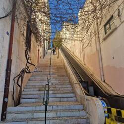 Lots of steps and hills in lisbon