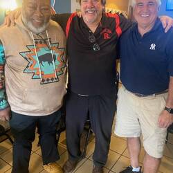 Rutgers '77 Buddies James & Ray...50 years!